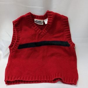 Baby V knit vest
